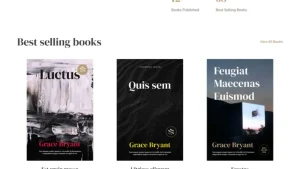 Bestselling Author 畅销书作家