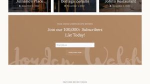 Food & Drinks Blogger